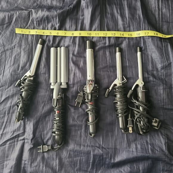 Curling iron lot Tested and works - Picture 1 of 2